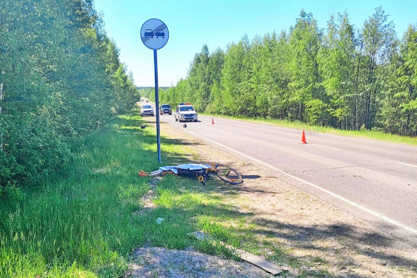 За Вилей насмерть сбили велосипедиста